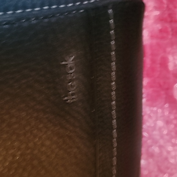 The Sak Black Leather Bag with Blue Strap - Picture 2 of 6